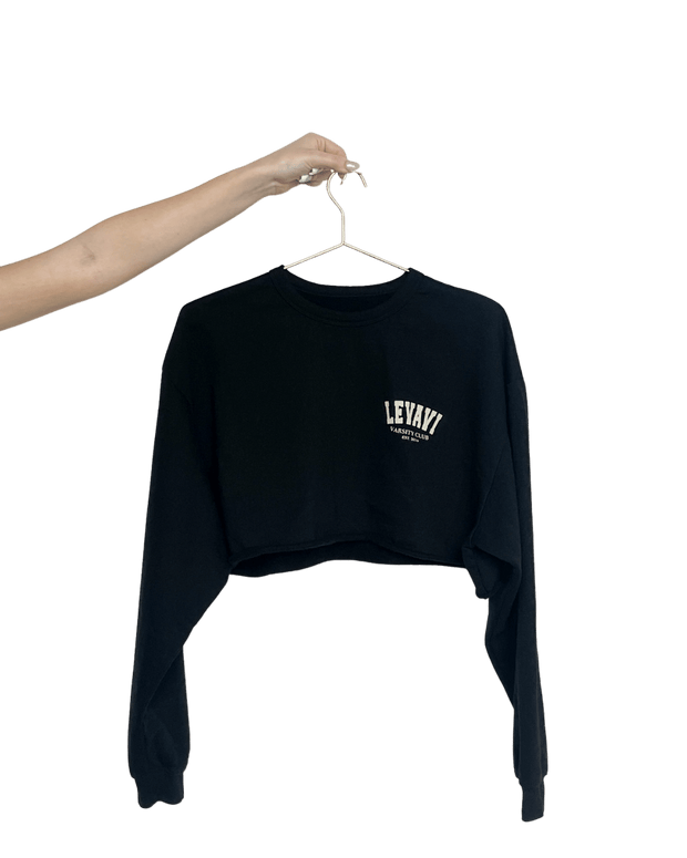 Varsity Club Cropped Crewneck