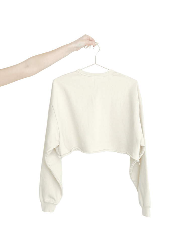 Varsity Club Cropped Crewneck