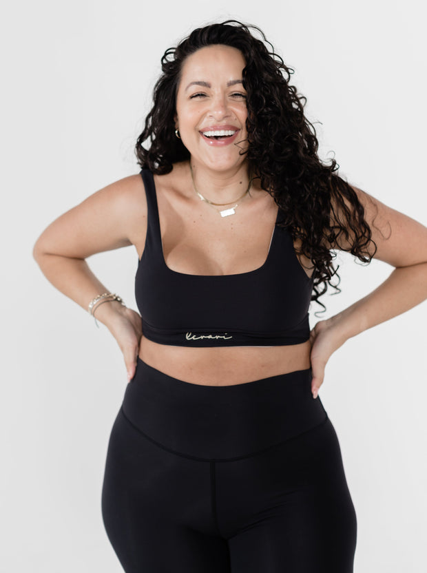 CORE 6-Way Reversible Sports Bra - Onyx/Light Grey