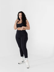 CORE High-Waisted Leggings - Onyx