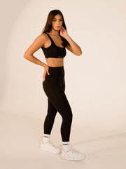 CORE High-Waisted Leggings - Onyx