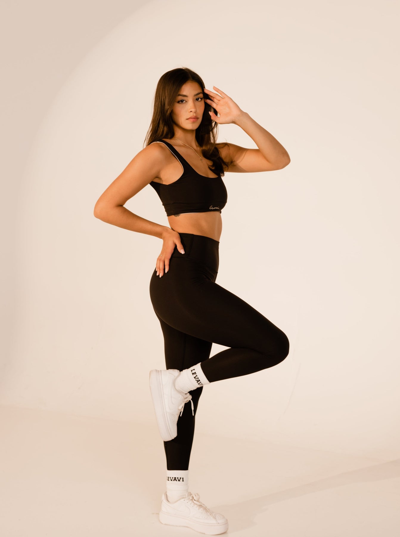 CORE High-Waisted Leggings - Onyx – Levavi